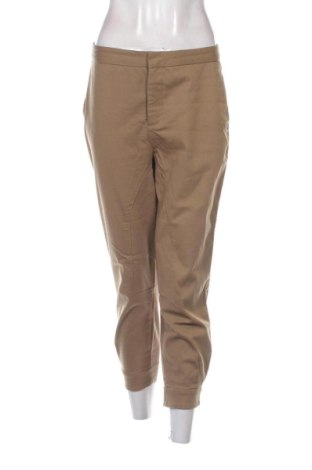 Damskie spodnie Zara, Rozmiar L, Kolor Beżowy, Cena 58,07 zł, #137802573