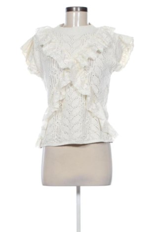 Дамски пуловер Zara, Размер L, Цвят Екрю, Цена 37,40 €, #137744700