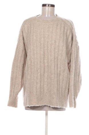 Pulover de femei Zara, Mărime L, Culoare Bej, Preț 94,48 Lei, #137752779
