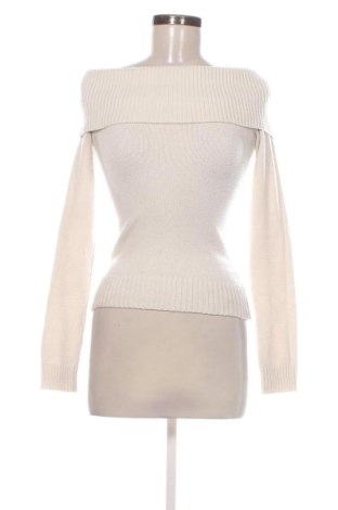 Pulover de femei Sinsay, Mărime S, Culoare Ecru, Preț 33,54 Lei, #137763084