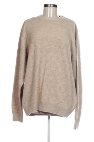 Pulover de femei Unbranded, Mărime 3XL, Culoare Bej, Preț 78,74 Lei, #137770677