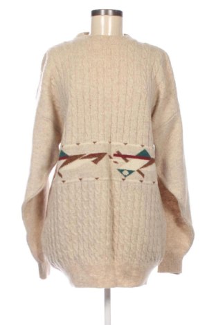 Pulover de femei Unbranded, Mărime L, Culoare Bej, Preț 78,74 Lei, #137791438