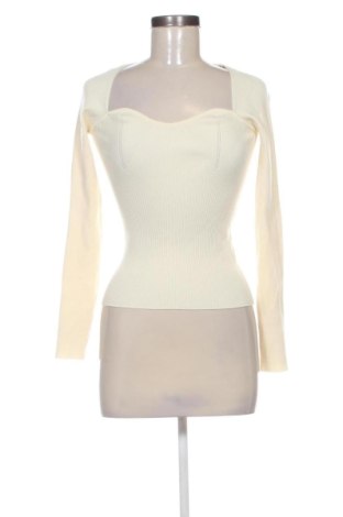Pulover de femei Mango, Mărime S, Culoare Ecru, Preț 72,00 Lei, #137792292
