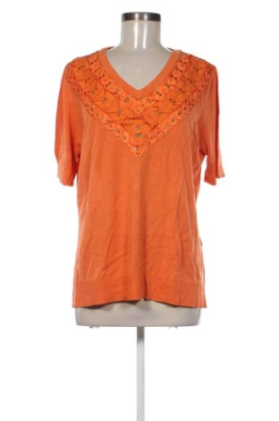 Damski sweter Elegance, Rozmiar XL, Kolor Pomarańczowy, Cena 304,81 zł, #137796499