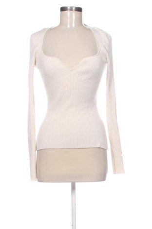 Pulover de femei H&M, Mărime M, Culoare Ecru, Preț 78,00 Lei, #137753477