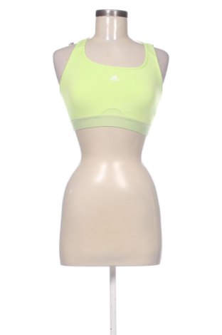 Top sport de damă. Adidas, Mărime L, Culoare Verde, Preț 89,23 Lei, #137775208