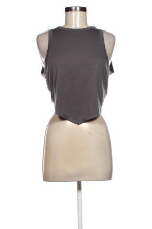 Дамски топ Zara, Размер M, Цвят Сив, Цена 9,21 €, #137774187