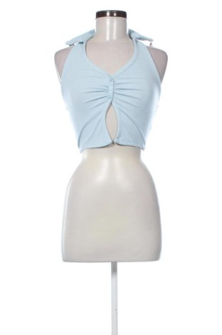 Top de femei Bershka, Mărime XXS, Culoare Albastru, Preț 78,74 Lei, #137776107