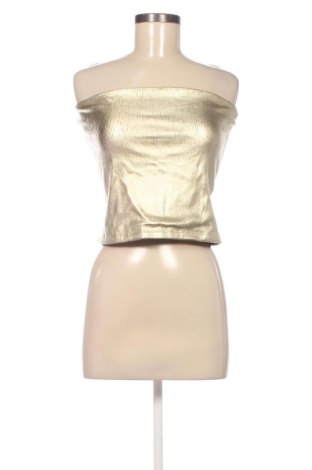 Top de femei Unbranded, Mărime M, Culoare Auriu, Preț 89,23 Lei, #137761030