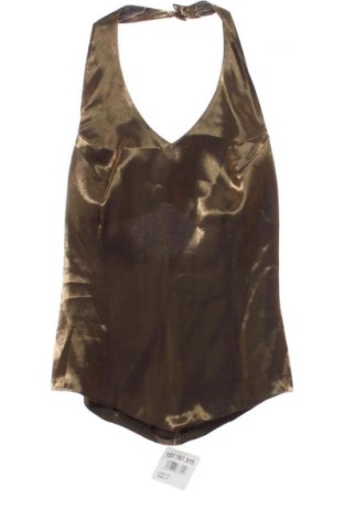 Top de femei Unbranded, Mărime S, Culoare Auriu, Preț 110,23 Lei, #137767315