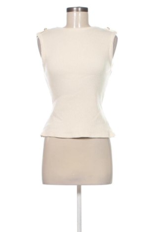 Damski top H&M, Rozmiar M, Kolor ecru, Cena 86,54 zł, #137791088