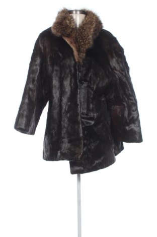 Дамско кожено палто Unbranded, Размер XL, Цвят Кафяв, Цена 198,00 €, #137762684