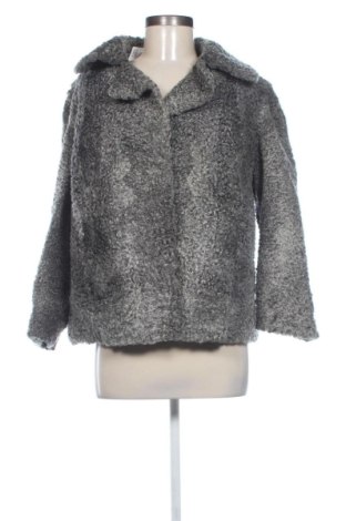 Palton din piele pentru damă Unbranded, Mărime XXL, Culoare Gri, Preț 971,08 Lei, #137762965
