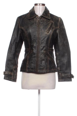 Geacă de piele pentru femei Unbranded, Mărime M, Culoare Negru, Preț 262,45 Lei, #137759962