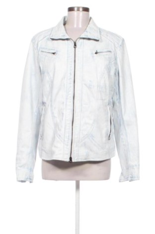 Дамско кожено яке Unbranded, Размер XL, Цвят Син, Цена 61,00 €, #137769363