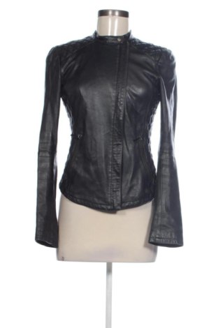 Geacă de piele pentru femei Zara, Mărime M, Culoare Negru, Preț 239,00 Lei, #137776845