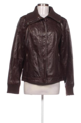 Damen Lederjacke Eddie Bauer, Größe L, Farbe Braun, Preis 80,00 €, #137782418