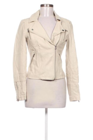 Geacă de piele pentru femei ONLY, Mărime XS, Culoare Ecru, Preț 110,00 Lei, #137791749