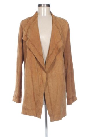Geacă de piele pentru femei Jaeger, Mărime S, Culoare Bej, Preț 663,34 Lei, #137792771