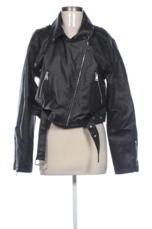Geacă de piele pentru femei Unbranded, Mărime L, Culoare Negru, Preț 104,98 Lei, #137760655