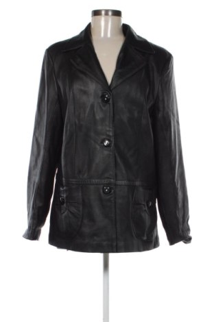 Geacă de piele pentru femei Unbranded, Mărime M, Culoare Negru, Preț 260,00 Lei, #137796364