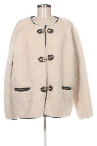 Palton de femei Amisu, Mărime L, Culoare Ecru, Preț 295,73 Lei, #137783452