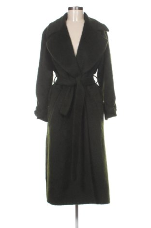Дамско палто Massimo Dutti, Размер L, Цвят Зелен, Цена 108,16 €, #137787746