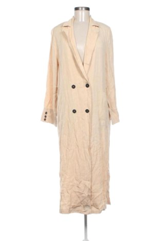 Palton de femei Zara, Mărime M, Culoare Bej, Preț 148,00 Lei, #137793999