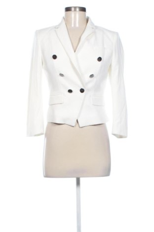 Sacou de femei H&M, Mărime XS, Culoare Alb, Preț 128,81 Lei, #137764007
