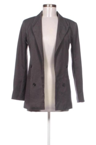 Sacou de femei Bershka, Mărime XS, Culoare Gri, Preț 131,23 Lei, #137785299