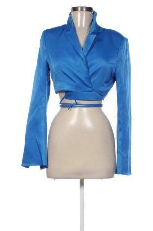 Sacou de femei Zara, Mărime M, Culoare Albastru, Preț 131,23 Lei, #137791647