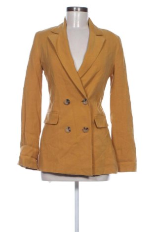 Sacou de femei Bershka, Mărime S, Culoare Galben, Preț 157,47 Lei, #137761449