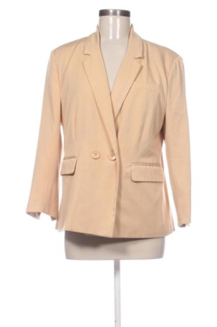 Sacou de femei Amisu, Mărime L, Culoare Bej, Preț 128,74 Lei, #137768569