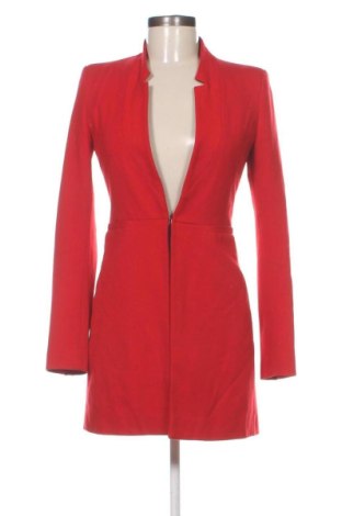 Sacou de femei Zara, Mărime XS, Culoare Roșu, Preț 136,39 Lei, #137770344