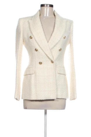Damen Blazer Zara, Größe XS, Farbe Ecru, Preis 25,00 €, #137782486