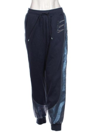 Pantaloni trening de femei Nike, Mărime S, Culoare Albastru, Preț 272,22 Lei, #137772444