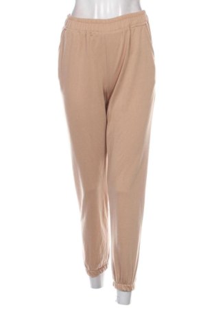 Pantaloni trening de femei Unbranded, Mărime S, Culoare Bej, Preț 78,74 Lei, #137803521