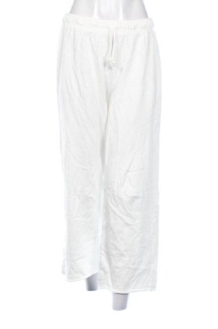 Damskie spodnie sportowe Zara, Rozmiar S, Kolor Biały, Cena 59,27 zł, #137805199
