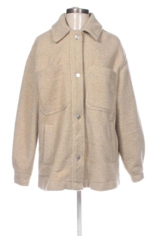 Дамско яке Bershka, Размер L, Цвят Бежов, Цена 46,62 €, #137758063