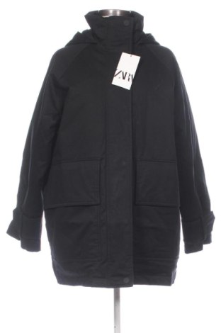 Дамско яке Zara, Размер L, Цвят Черен, Цена 56,34 €, #137780872