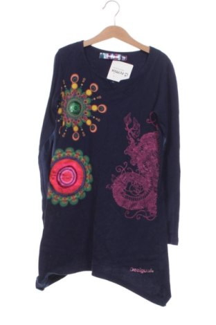 Bluză pentru copii Desigual, Mărime 10-11y/ 146-152 cm, Culoare Albastru, Preț 52,49 Lei, #137794596