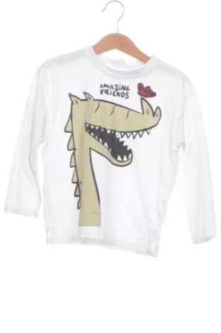 Детска блуза Zara, Размер 2-3y/ 98-104 см, Цвят Бял, Цена 7,00 €, #137792015