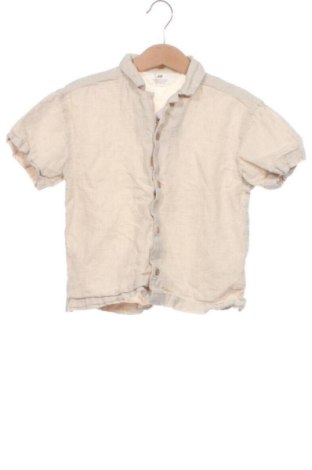 Dětská košile  H&M, Velikost 2-3y/ 98-104 cm, Barva Béžová, Cena  259,00 Kč, #137792654