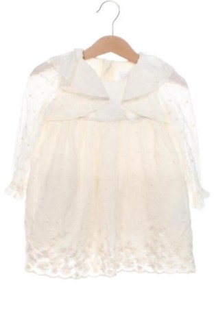 Dziecięca sukienka Coolclub, Rozmiar 9-12m/ 74-80 cm, Kolor ecru, Cena 51,62 zł, #137799915