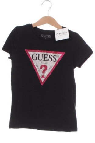Kinder T-Shirt Guess, Größe 7-8y/ 128-134 cm, Farbe Schwarz, Preis 10,00 €, #137799084