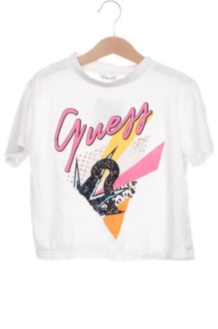 Kinder T-Shirt Guess By Marciano, Größe 7-8y/ 128-134 cm, Farbe Weiß, Preis 17,00 €, #137798831