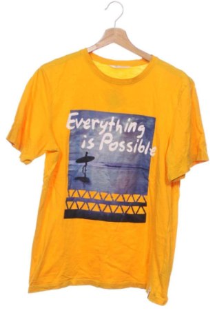 Tricou pentru copii H&M, Mărime 14-15y/ 168-170 cm, Culoare Galben, Preț 31,49 Lei, #137796716