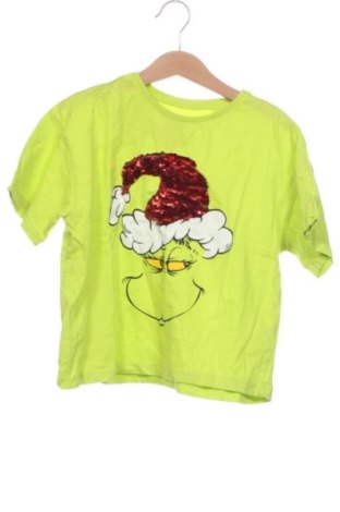 Kinder T-Shirt Sinsay, Größe 7-8y/ 128-134 cm, Farbe Grün, Preis 5,00 €, #137800106