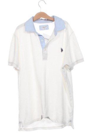 Kinder T-Shirt U.S. Polo Assn., Größe 15-18y/ 170-176 cm, Farbe Weiß, Preis 10,00 €, #137790814
