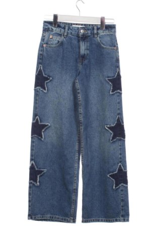 Детски дънки Zara, Размер 11-12y/ 152-158 см, Цвят Син, Цена 9,15 €, #137791736